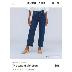 Everlane Way-High Jean size 27